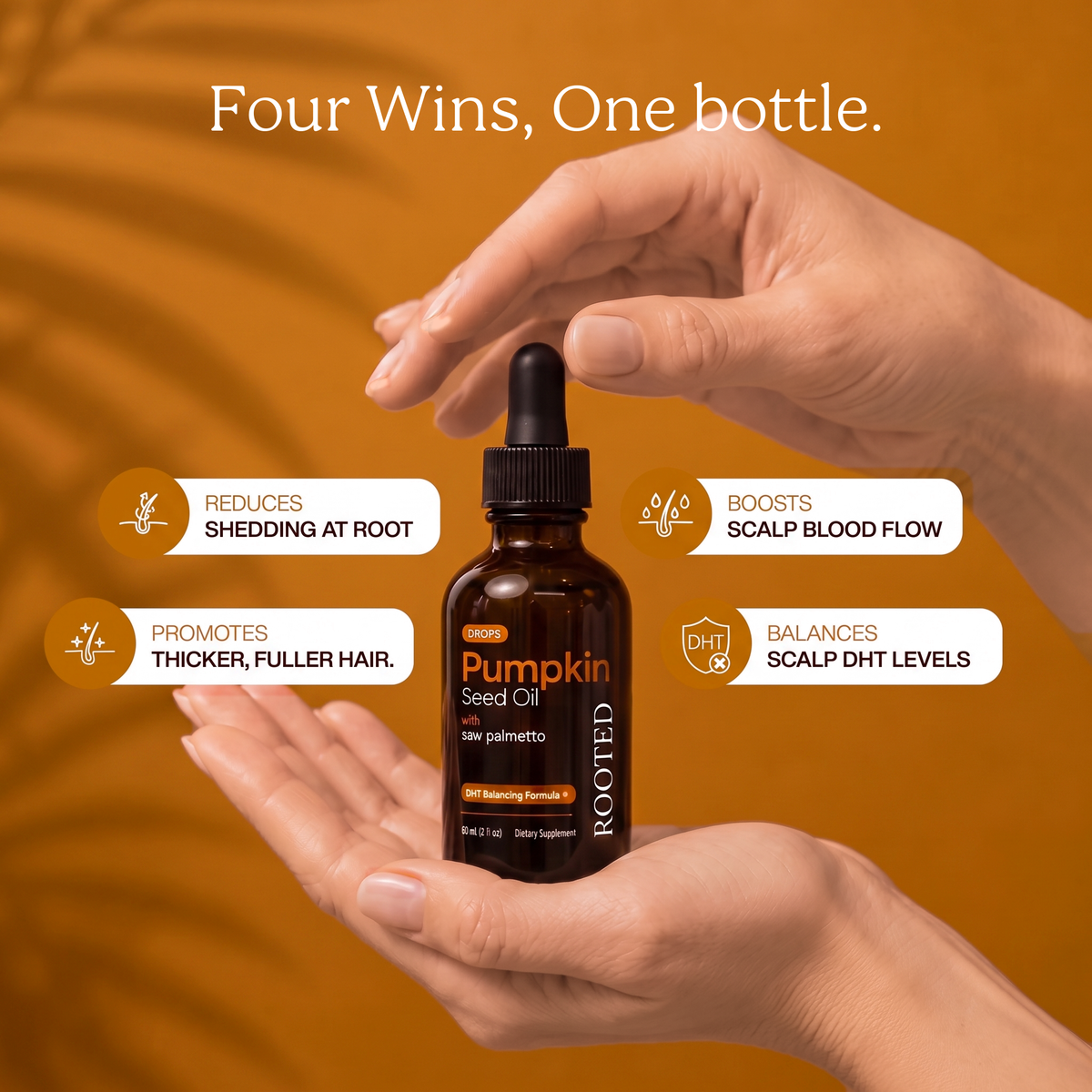 Rooted Pumpkin Seed Oil Drops